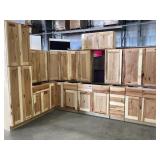 15pc. Silvercreek Hickory Shaker 36" Kitchen