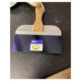 8" x 3" Steel Taping Knife x2