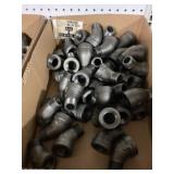 Box Of 45 Degree Street Elbow Metal Pipe Fitting
