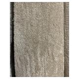 12 x 17 Beige/Tan Plush Carpet x 204Sq Ft