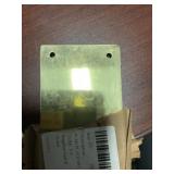 3-1/2" x 15" Brass Plate