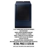 7.4 Cu.Ft Samsung Smart Gas Dryer With Warranty