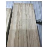 17-1/4" x 105" x 3" Ash Butcher Block