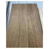 24" x 104" x 1" Mahogany Butcher Block
