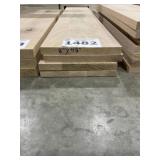 8" x 48" Red Oak Stair Risers x 4 Pcs