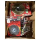 Mix- Assorted Sizes Wire Brushes.