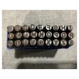 Century 1/4' Letter Stamps A-Z