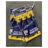 Irwin 3 Pc. 6' Tri-Flute Bits x2