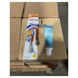 Mix of Ostomy Paste Tubes & Toothbrush Heads