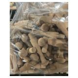 Bag of (100) 3' Cherry Shaker Pegs