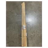 Bundle of (6) 39' Wooden Wheelbarrow Handles