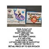 Mixed Pool Float Lot x 2Pcs