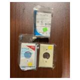 Mixed Lot of 1-Gang Wall Cover Plates