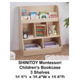 RTA 43'H Kid's Book Shelf in White