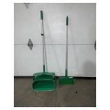 Vikan 4Pc Broom/Sweeper Set in Green