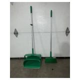 Vikan 4Pc Broom/Sweeper Set in Green