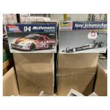 Mixed Lot of Model Race Car Kits x 8