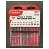 Diablo 10Pc. U Shank Jig Saw Blades