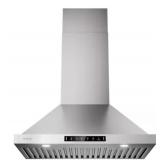 Vikio 30' Wall Mounted Range Hood in SS