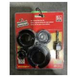 5 Pc. Carbon Hole Saw Set