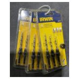 Irwin 4 Pc. Counter Sink Tool Set x3