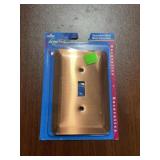 (8) Leviton® 1G Decorative Metal Wall Plates