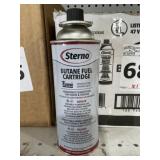 Sterno® 8oz Can Butane Fuel Cartridge x 12Pcs