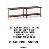60' TV Stand