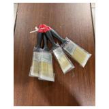 Mixed Lot of 1-1/2' & 2' Paintbrushes x 15Pcs