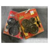 5 Pc. Carbon Hole Saw Set x2