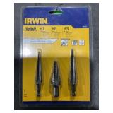 Irwin 3 Pc. Unibit Set