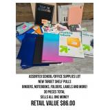 Assorted School/Office Supplies Lot