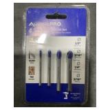 4 Pc. Glass & Tile Bit Set