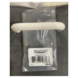 Bag of (50) 3-1/2' Plastic Drawer Pull in White