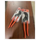Mixed Size Crescent Channel Locks x 2Pcs