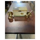 dh® Hall & Closet Knob Set in Polished Brass x 4