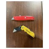 Mixed Lot of Retractable/Flip Out Razor Blades