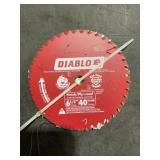 Diablo 6 1/2' 40T Saw Blade x5