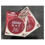 Diablo 7 1/4' 60T Saw Blade x2