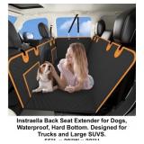 Dog Back Seat Extender for Trucks/SUV's-Black