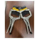 DeWalt® 12' C-Clamp Locking Pliers x 2Pcs