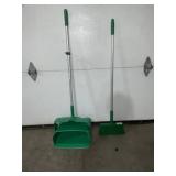 Vikan 4Pc Broom/Sweeper Set in Green