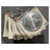 Piranha 7 1/4' 40T Saw Blade x6