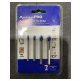4 Pc. Glass & Tile Bit Set