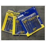 6 Pc. Spiral Screw Extractors & Bits x3