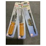 Century 7 Pc Screwdriver Set x3