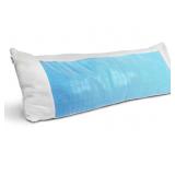 Cooling Gel Memory Foam Body Pillow x 2Pcs