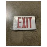 Case of (4) 12' x 8' Exit Signs for One Money