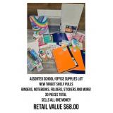 Assorted School/Office Supplies Lot