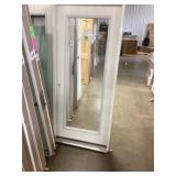 32" x 80" RH Fiberglass Full-View Exterior Door